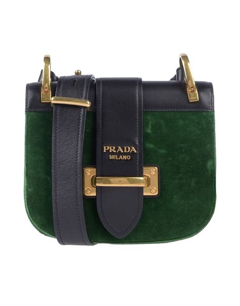 prada green crossbody bag